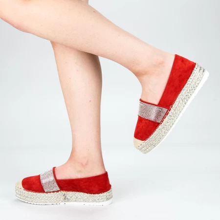 Damskie buty na co dzień VB9209 Czerwony | Vera Blum