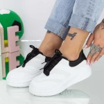 Damskie buty sportowe WL263 Czarny-Biały | Mei