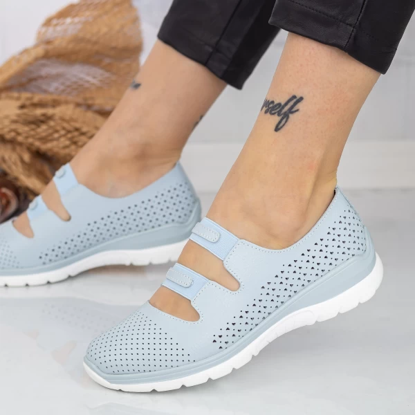 Baleriny XH2067 Jasnoniebieski | Angel Blue