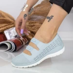 Baleriny XH2067 Jasnoniebieski | Angel Blue