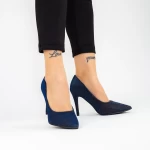 Buty na cienkim obcasie XKK250B Niebieski | Mei