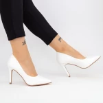 Buty na cienkim obcasie 2XKK250C Biały | Mei