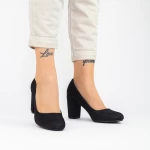 Buty na grubym obcasie 2YXD27 Czarny | Mei