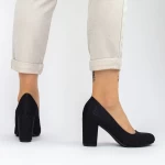 Buty na grubym obcasie 2YXD27 Czarny | Mei