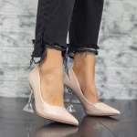 Buty na cienkim obcasie 2SY16 Brzoskwiniowy | Mei