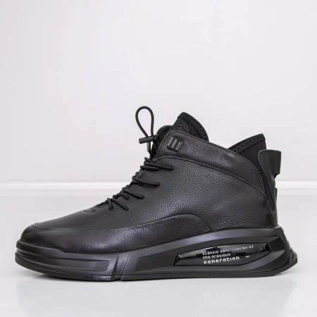 Męskie botki 7688 Czarny | Franco Gerardo