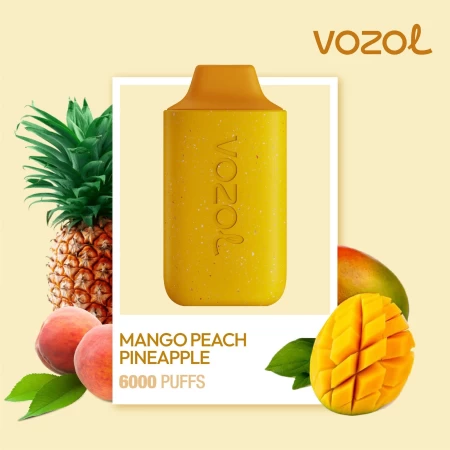 Jednorazowa szisza elektroniczna STAR6000 Mango Peach Pineapple | Vozol