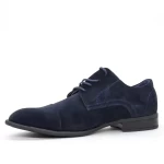 Męskie buty 9A303A Niebieski | Clowse