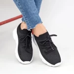 Damskie buty sportowe YQ61 Czarny-Biały | Mei