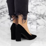 Buty na grubym obcasie 2YZ6 Czarny | Mei