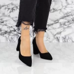 Buty na grubym obcasie 2YZ6 Czarny | Mei