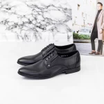 Męskie buty Y079A-02F Czarny | Eldemas