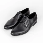 Męskie buty Y079A-02F Czarny | Eldemas