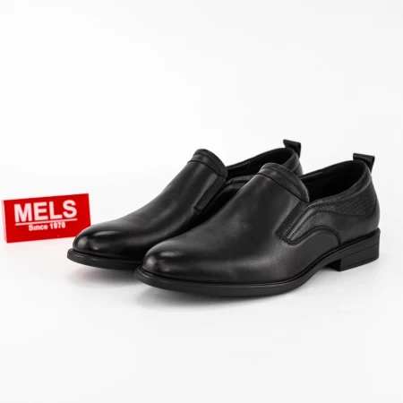 Męskie buty 999566 Czarny | Mels