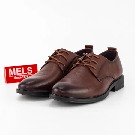 Męskie buty 83210 Brązowy | Mels