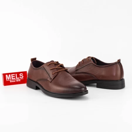 Męskie buty 83210 Brązowy | Mels