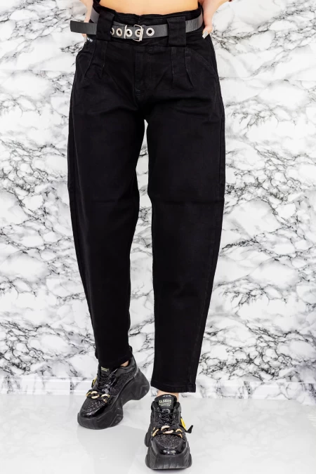 Damskie jeansy 50168 Czarny | Fashion