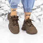 Damskie buty sportowe 2WL86 Khaki | Mei