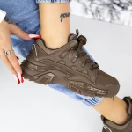 Damskie buty sportowe 2WL86 Khaki | Mei