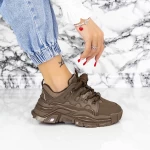 Damskie buty sportowe 2WL86 Khaki | Mei