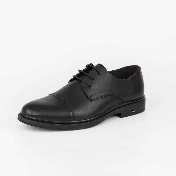 Męskie buty 1D8635 Czarny | Eldemas