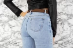 Damskie jeansy SK2717 Niebieski | Fashion