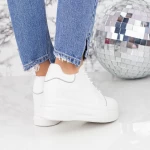 Buty sportowe na platformie 2SZ6 Biały | Mei