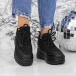 Buty sportowe na platformie 2MX8 Czarny | Mei