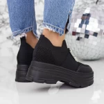 Buty sportowe na platformie 2MX9 Czarny | Mei