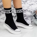 Damskie buty sportowe 99068 Czarny | Mei