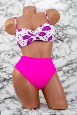 Damska kostium kąpielowy, 3 sztuki F65 Różowy | Meina