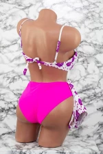 Damska kostium kąpielowy, 3 sztuki F65 Różowy | Meina