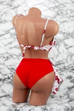 Damska kostium kąpielowy, 3 sztuki F65 Biały | Meina