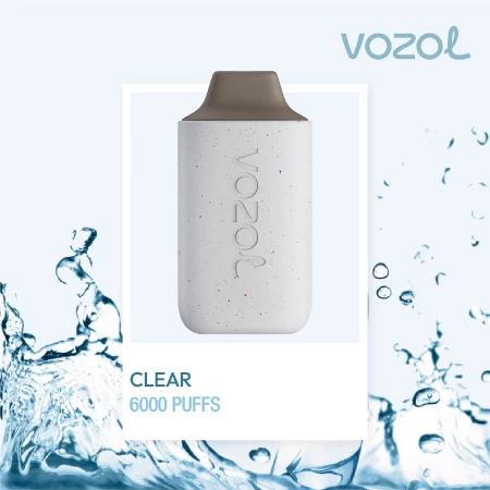 Jednorazowa szisza elektroniczna STAR6000 CLEAR | VOZOL