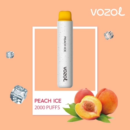Jednorazowa szisza elektroniczna STAR2000 PEACH ICE | VOZOL