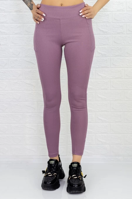 Damskie legginsy 1806 Fioletowy | Pink Boss