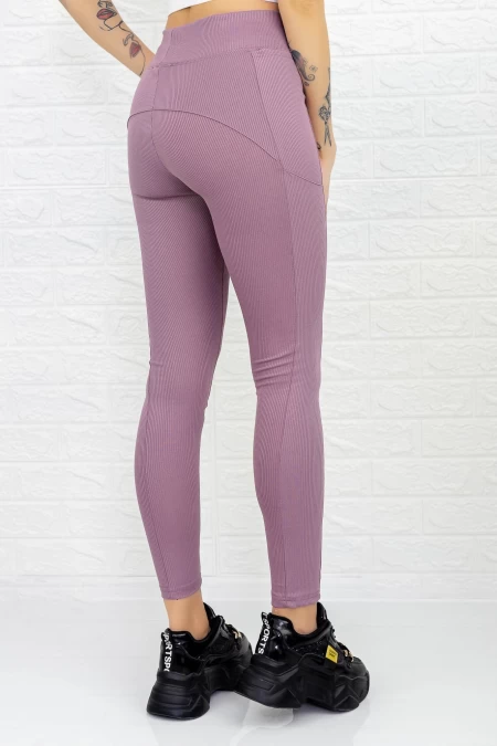 Damskie legginsy 1806 Fioletowy | Pink Boss