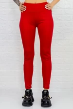 Damskie legginsy HC40 Czerwony | Fashion