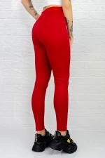 Damskie legginsy HC40 Czerwony | Fashion