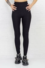 Damskie legginsy 1401 Czarny | Fashion