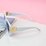 Damskie okulary przeciwsłoneczne 2020-215 Biały | Fashion