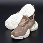 Męskie buty sportowe 0513 Khaki | Mei