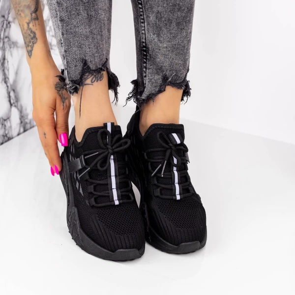 Damskie buty sportowe E19 Czarny | Mei