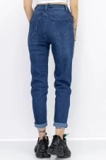 Damskie jeansy GH7619B Niebieski | Mina