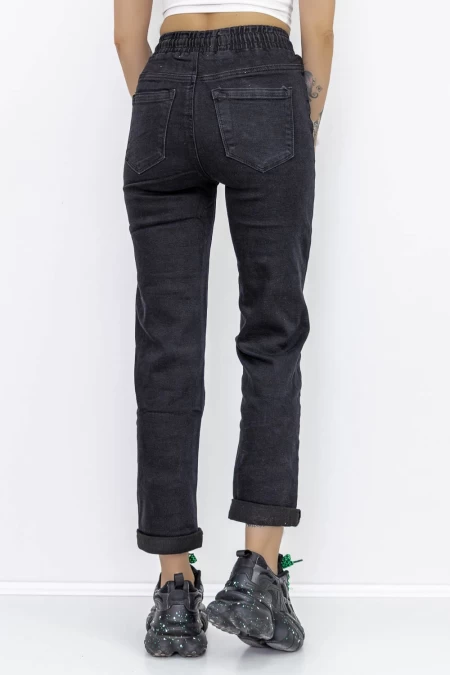 Damskie jeansy SL878 Czarny | Mina