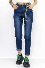 Damskie jeansy RF7295 Niebieski | Mina