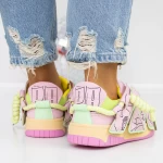 Damskie buty sportowe 3WL37 Różowy | Mei