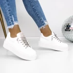 Damskie buty sportowe 3WL50 Biały | Mei