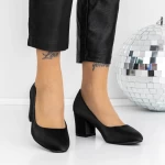 Buty na grubym obcasie XKK251 Czarny | Mei