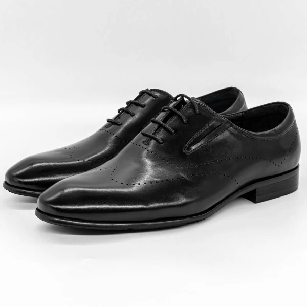 Męskie buty 003-037 Czarny | Eldemas